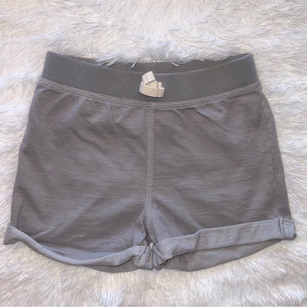Tea Collection Girls Grey terry shorts VGUC Sz 7​​